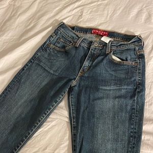 Levi's stretch 515 low rise boot cut